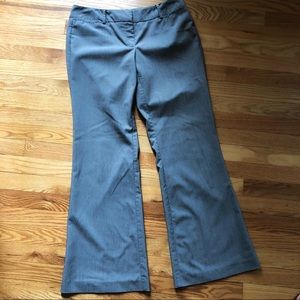 New York and Company size 8 gray wide leg trousers